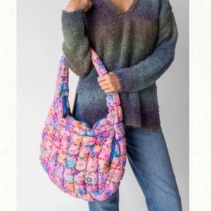 NWT Natural Life Puffy Fit-It-All Bag